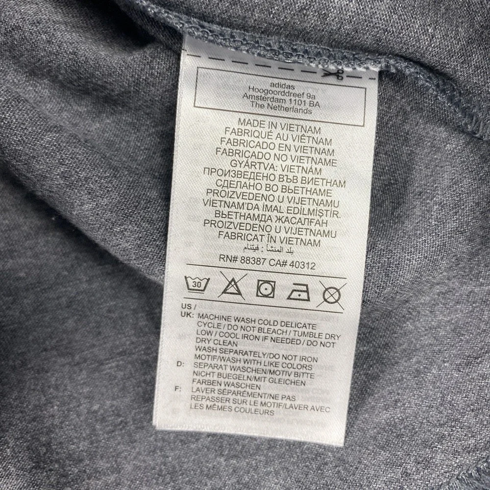 Adidas Primegreen Aeroready Mens Hoodie Size Small Gray Lightweight Pullover NWT